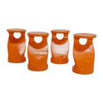 Set Orange Ceramic Schönbuch Coathangers