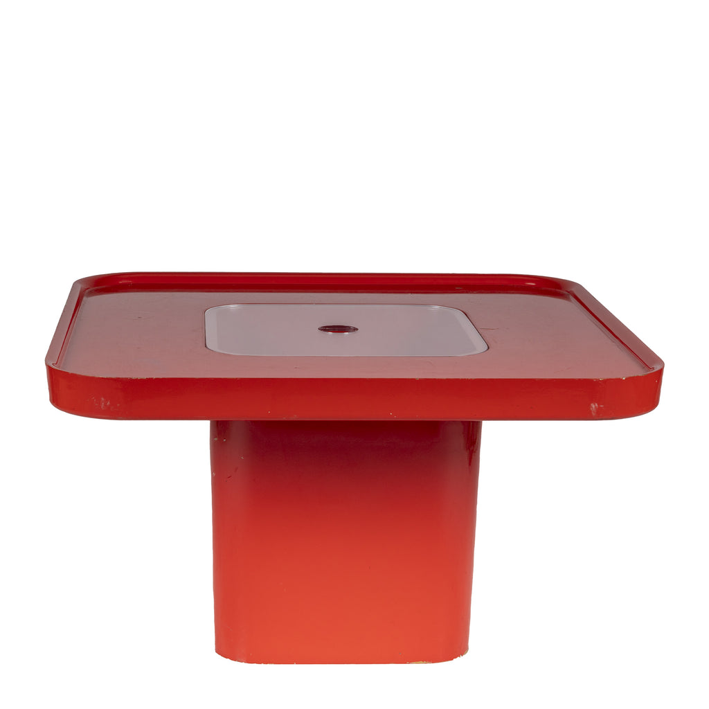 Red Couch Table by Peter Ghyczy for Horn Collection