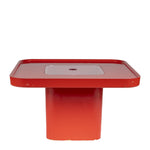 Red Couch Table by Peter Ghyczy for Horn Collection