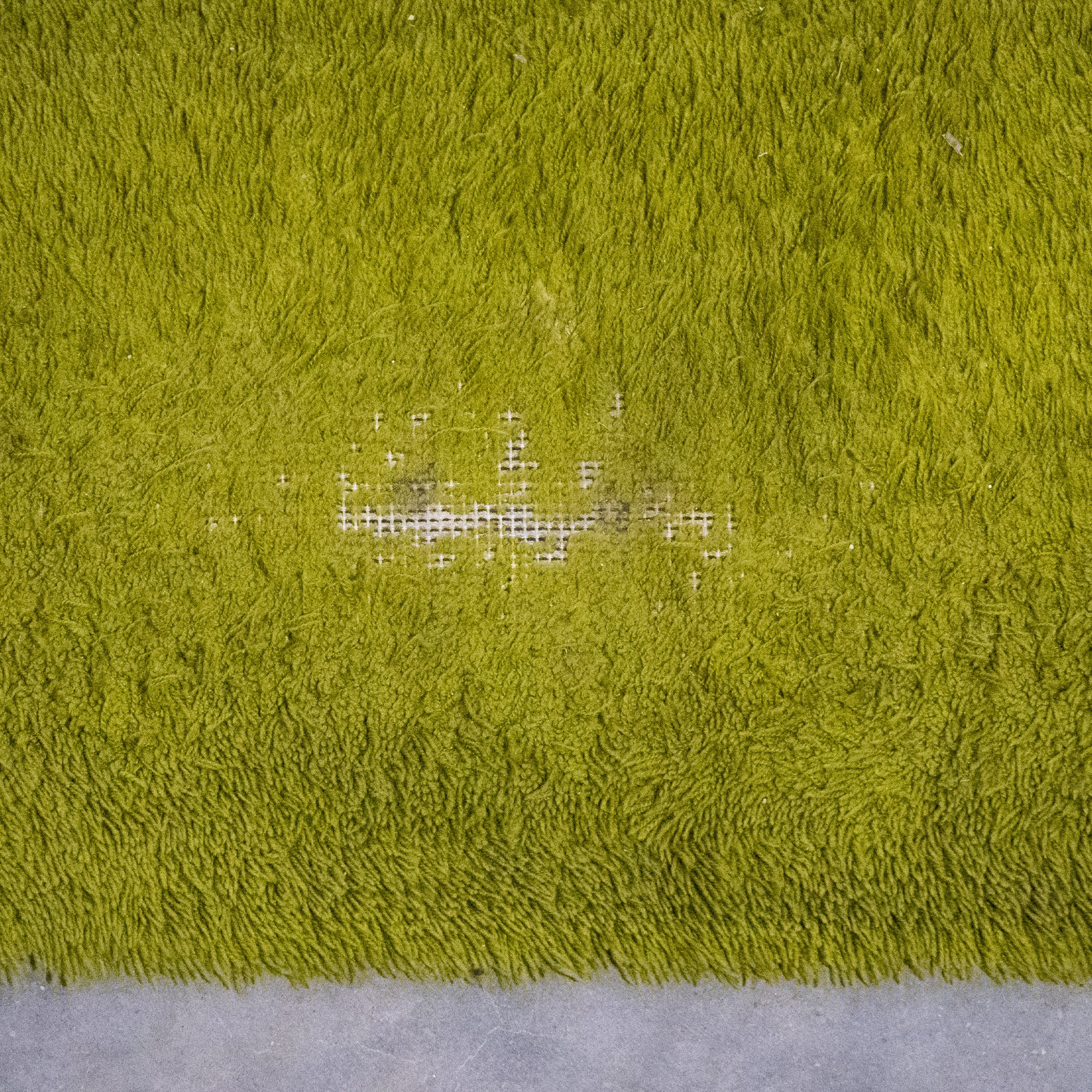 Green Space Age ' Cubes' Carpet
