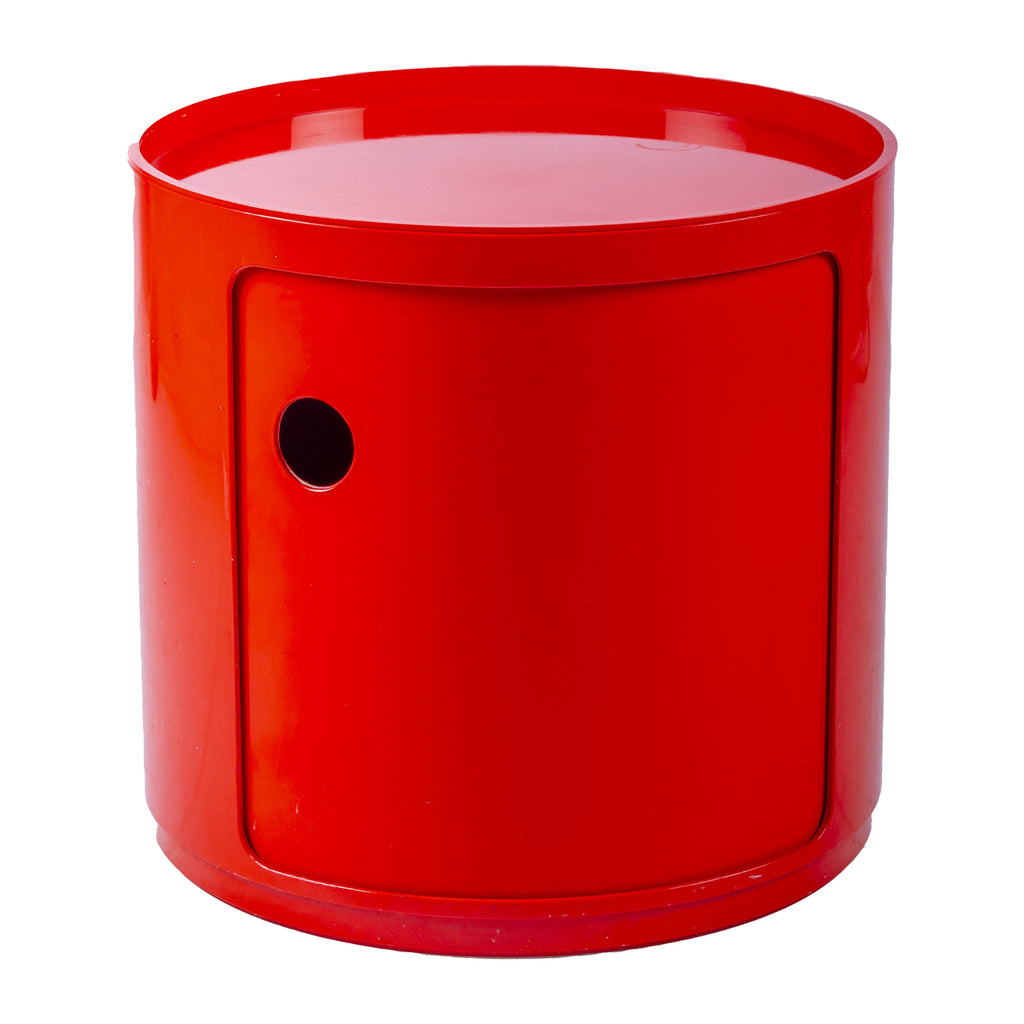 Red Tondi Componibili by Anna Castelli for KARTELL