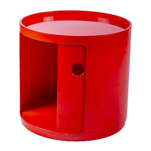 Red Tondi Componibili by Anna Castelli for KARTELL