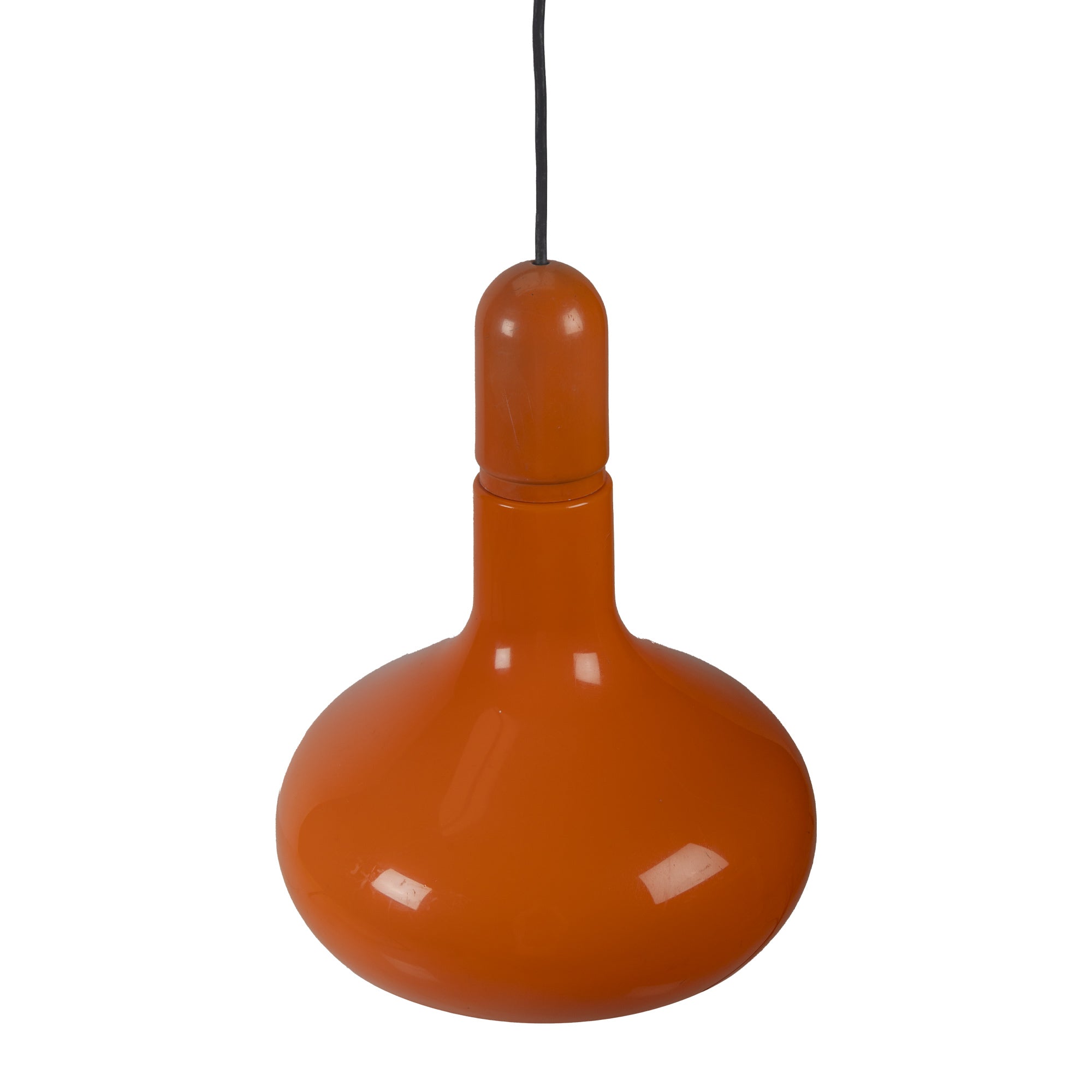 Orange Metalindustrie Pendant Lamp for STAFF Leuchten