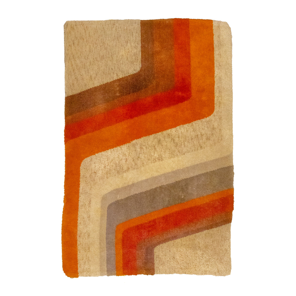 Orange 'Lines' Desso Carpet