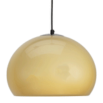 Brown space age pendant lamp