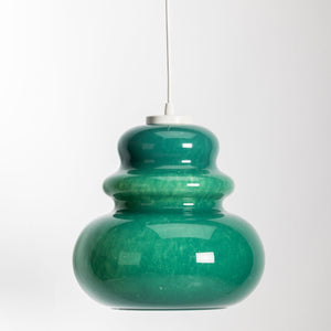 Green 'Spring' Peil & Putzler Pendant Lamp