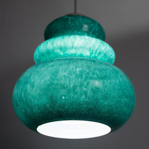 Green 'Spring' Peil & Putzler Pendant Lamp