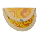 Orange Yellow Round "Amoebe" Desso Carpet