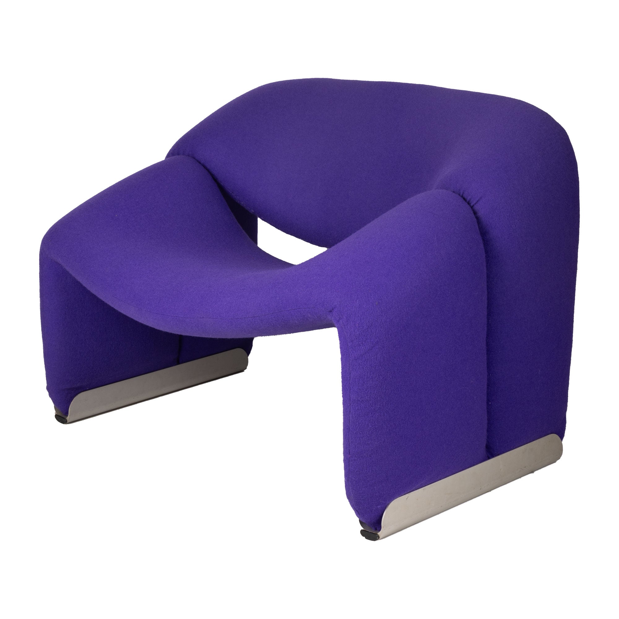 Purple Groovy chair F598 by Pierre Paulin for Artifort