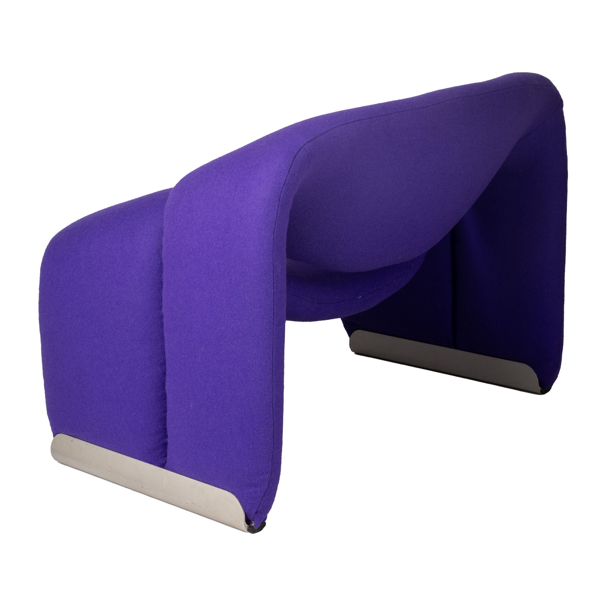 Purple Groovy chair F598 by Pierre Paulin for Artifort