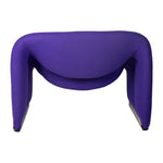 Purple Groovy chair F598 by Pierre Paulin for Artifort