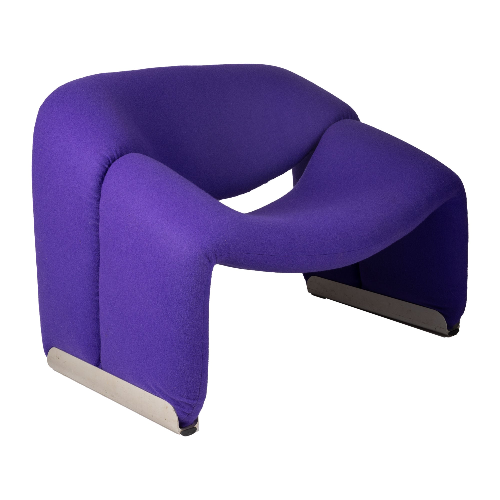 Purple Groovy chair F598 by Pierre Paulin for Artifort