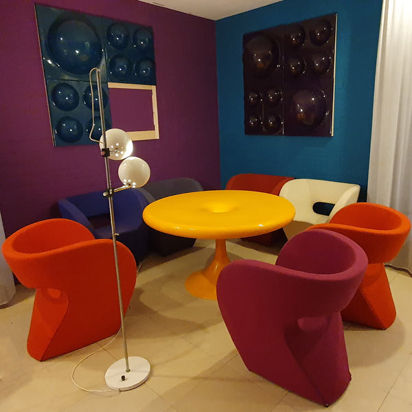 Space age design interior furniture