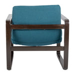 Petrol and Brown Chair by Martin Stoll for Giroflex