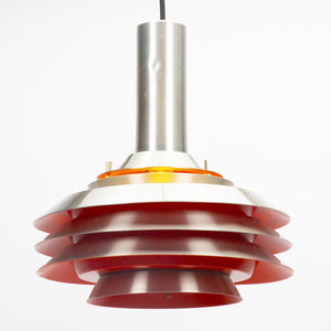 Metal / Orange Carl Thore for Granhaga Pendant Lamp