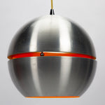 Metal Slit Space Age Ball Pendant Lamp