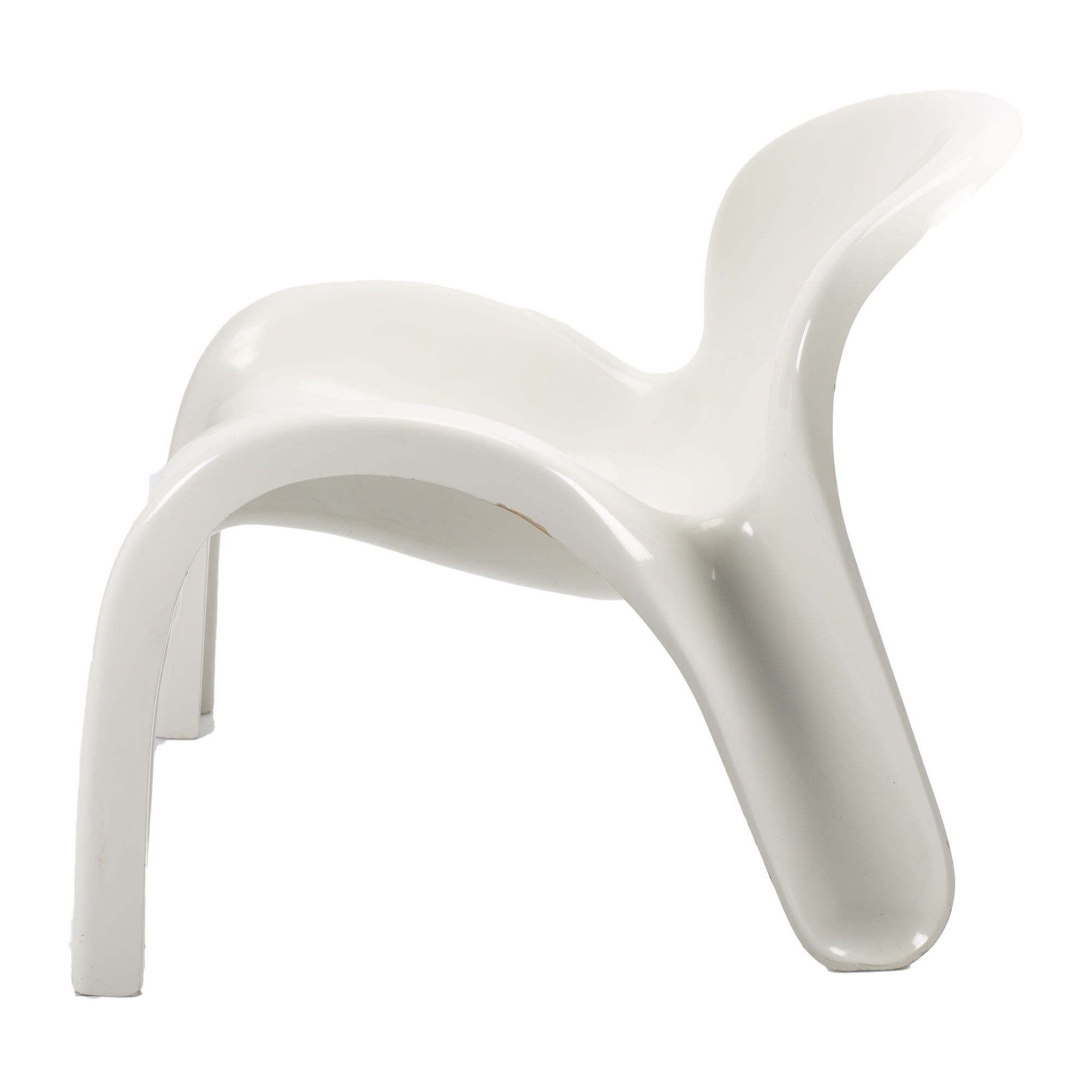 White GN2 Chair by Peter Ghyczy for Reuter's Form and Life