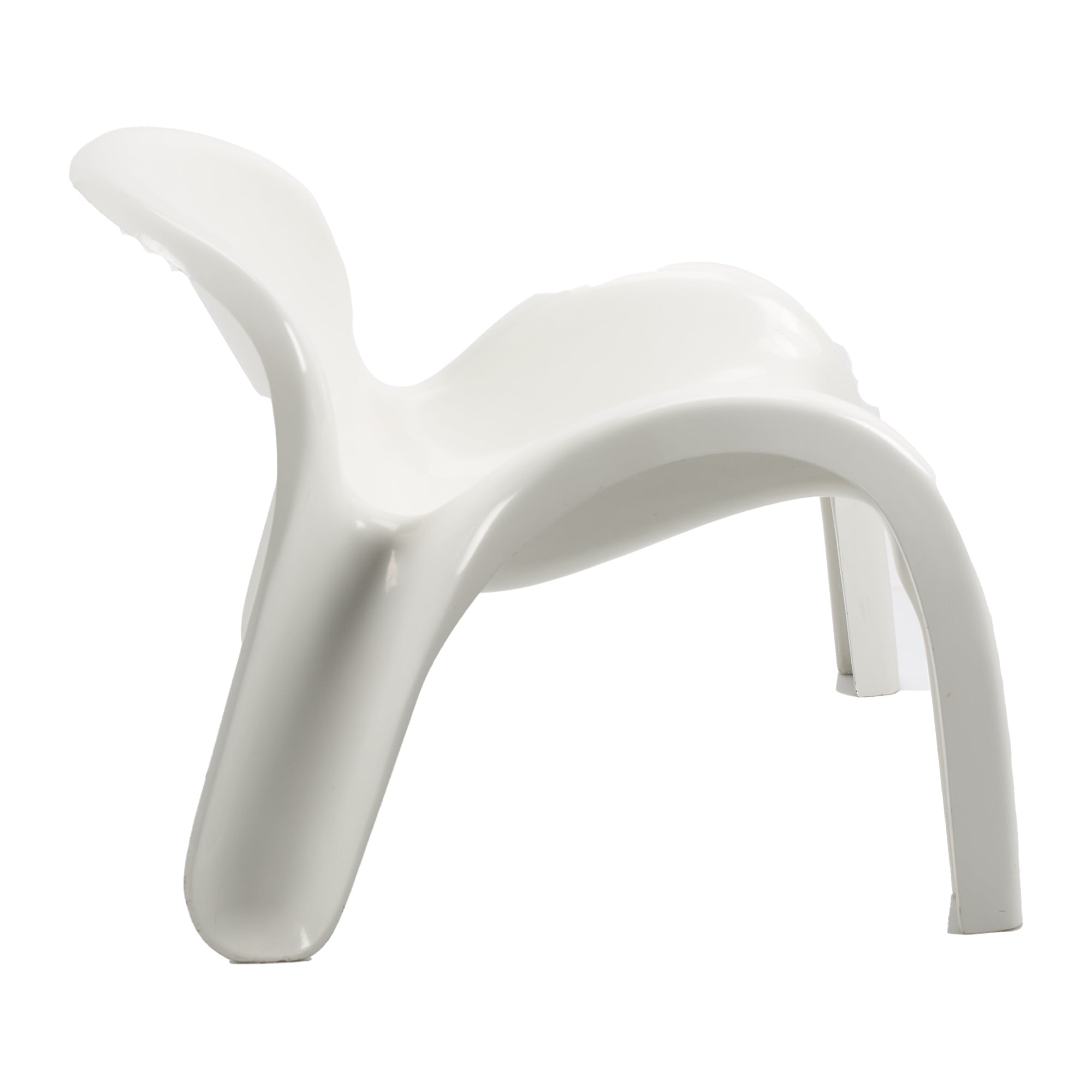 White GN2 Chair by Peter Ghyczy for Reuter's Form and Life
