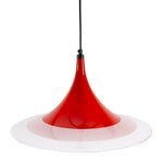 Red Acrylic Witch's Hat Lamp