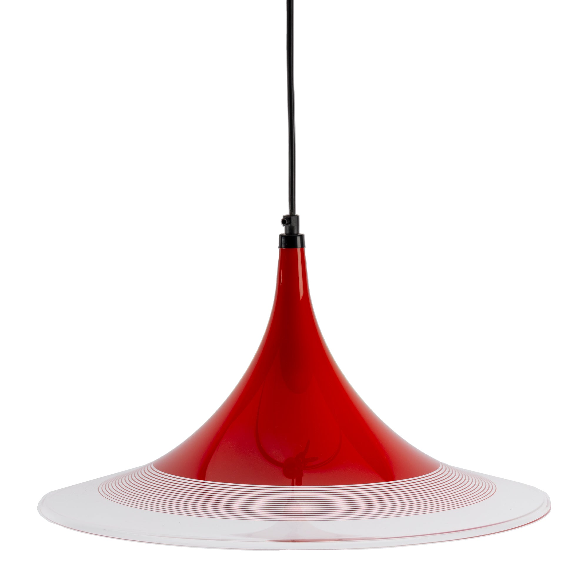 Red Acrylic Witch's Hat Lamp