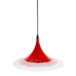 Red Acrylic Witch's Hat Lamp