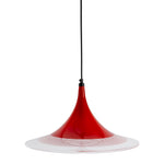 Red Acrylic Witch's Hat Lamp