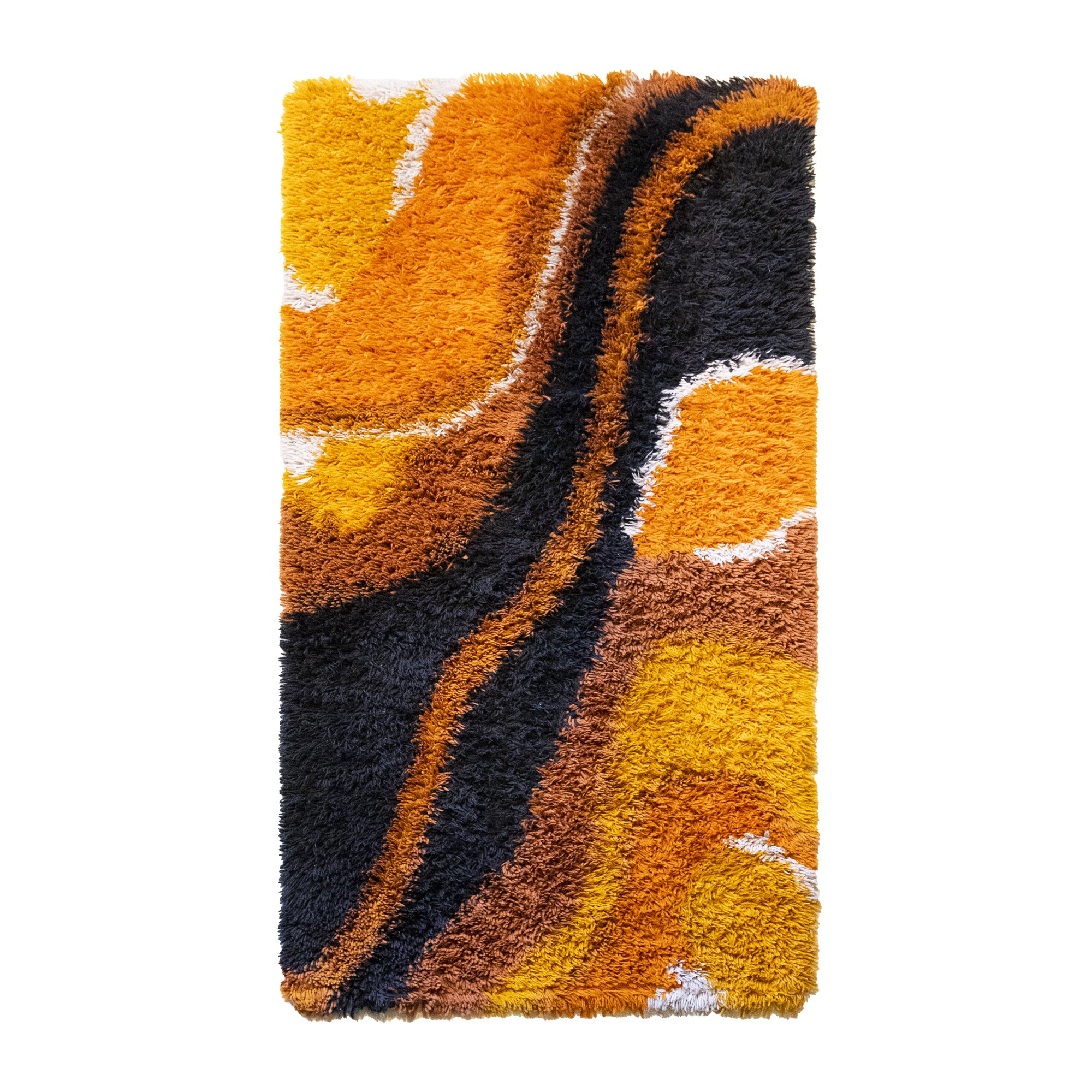 Orange "Terra" Space Age Carpet