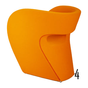 Orange Little Albert Armchair by Ron Arad for Moroso