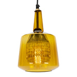 Green Glass Pendant Lamp by Carl Fagerlund for Orrefors