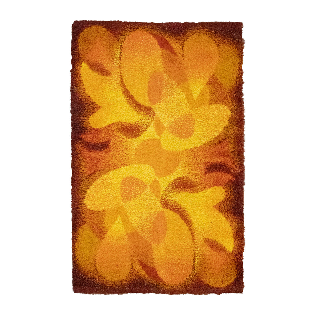 Orange 'Abstract' Desso Carpet
