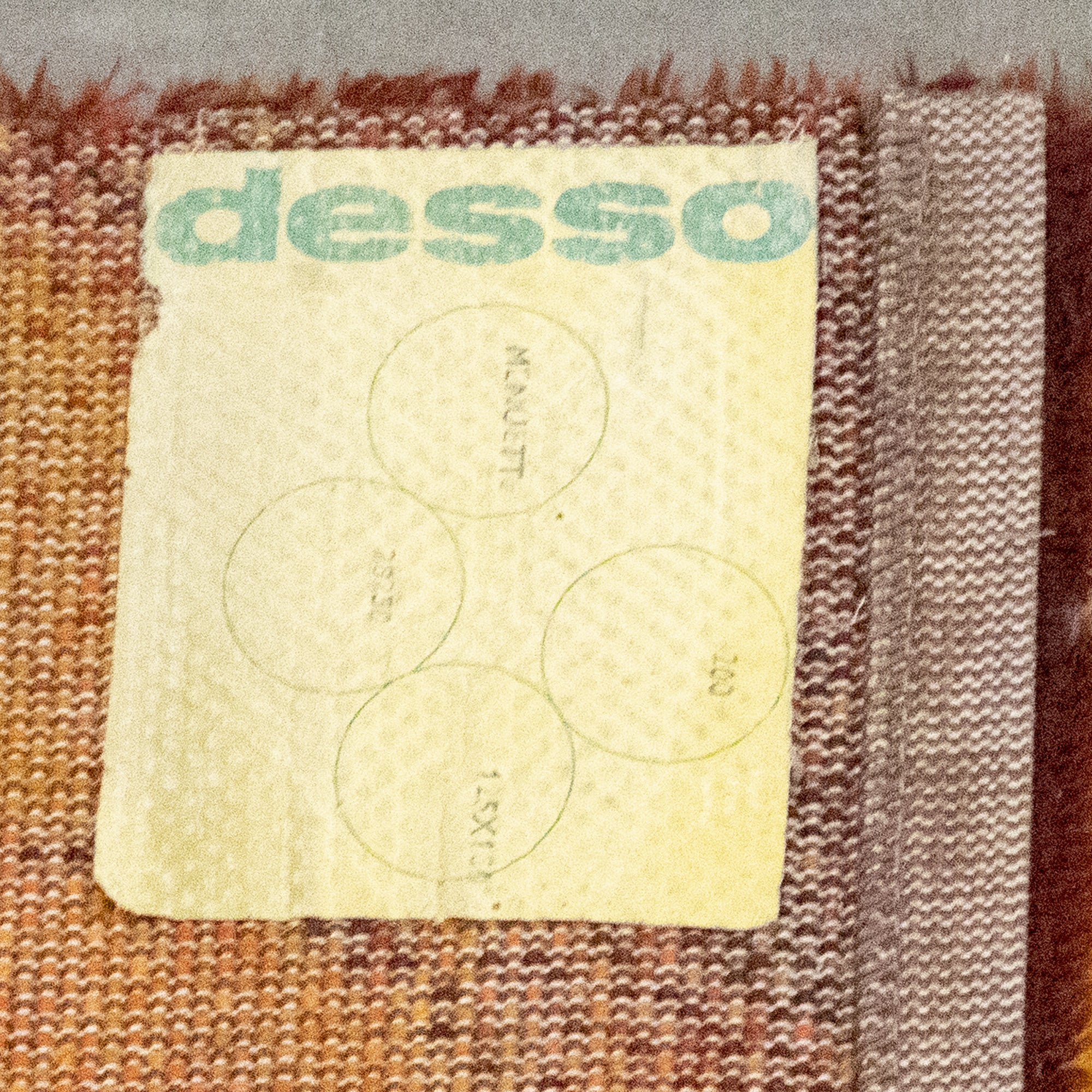 Orange 'Abstract' Desso Carpet