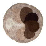 Brown Round "Flower" Desso Carpet