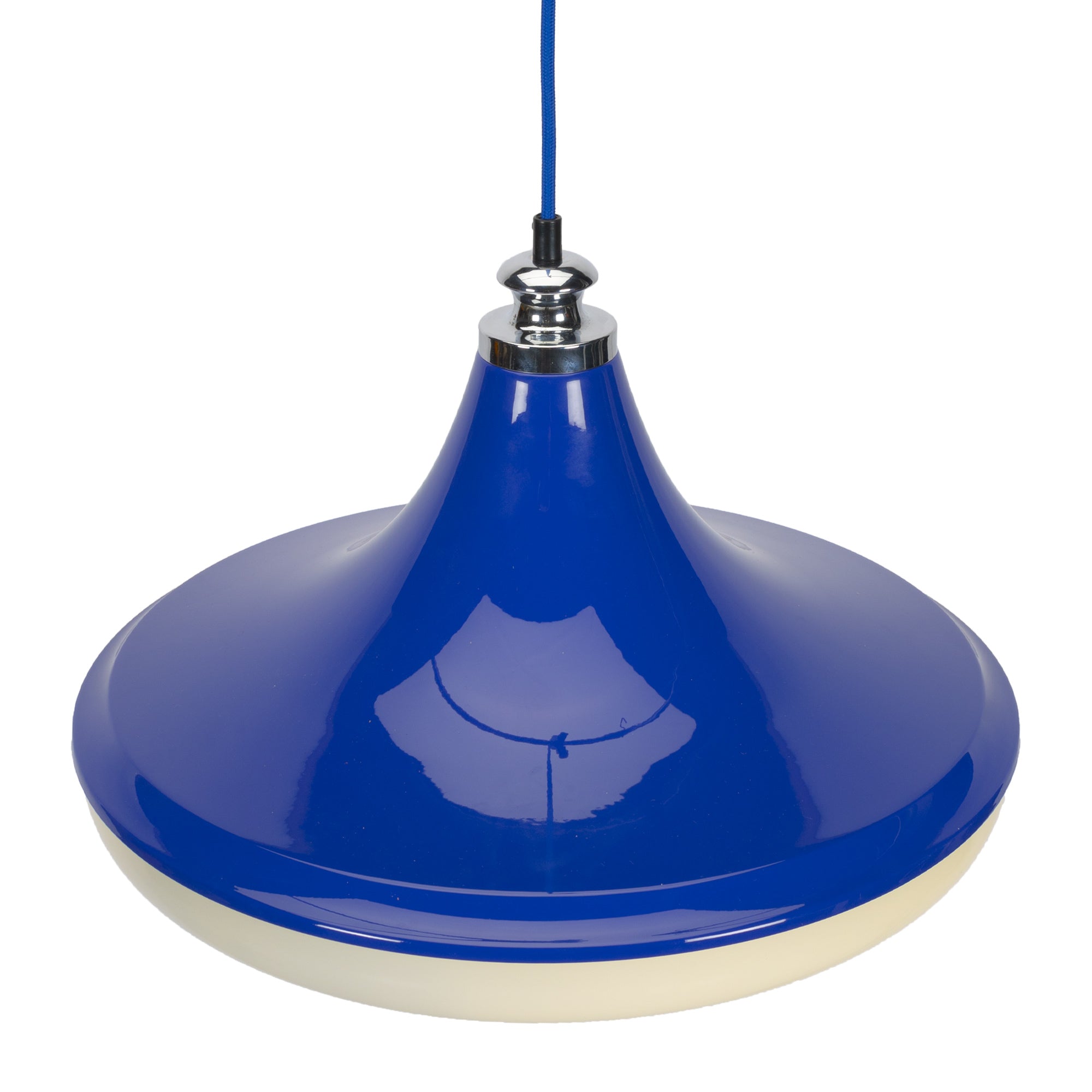 Blue Space Age 05652/01 Pendant Lamp for Massive