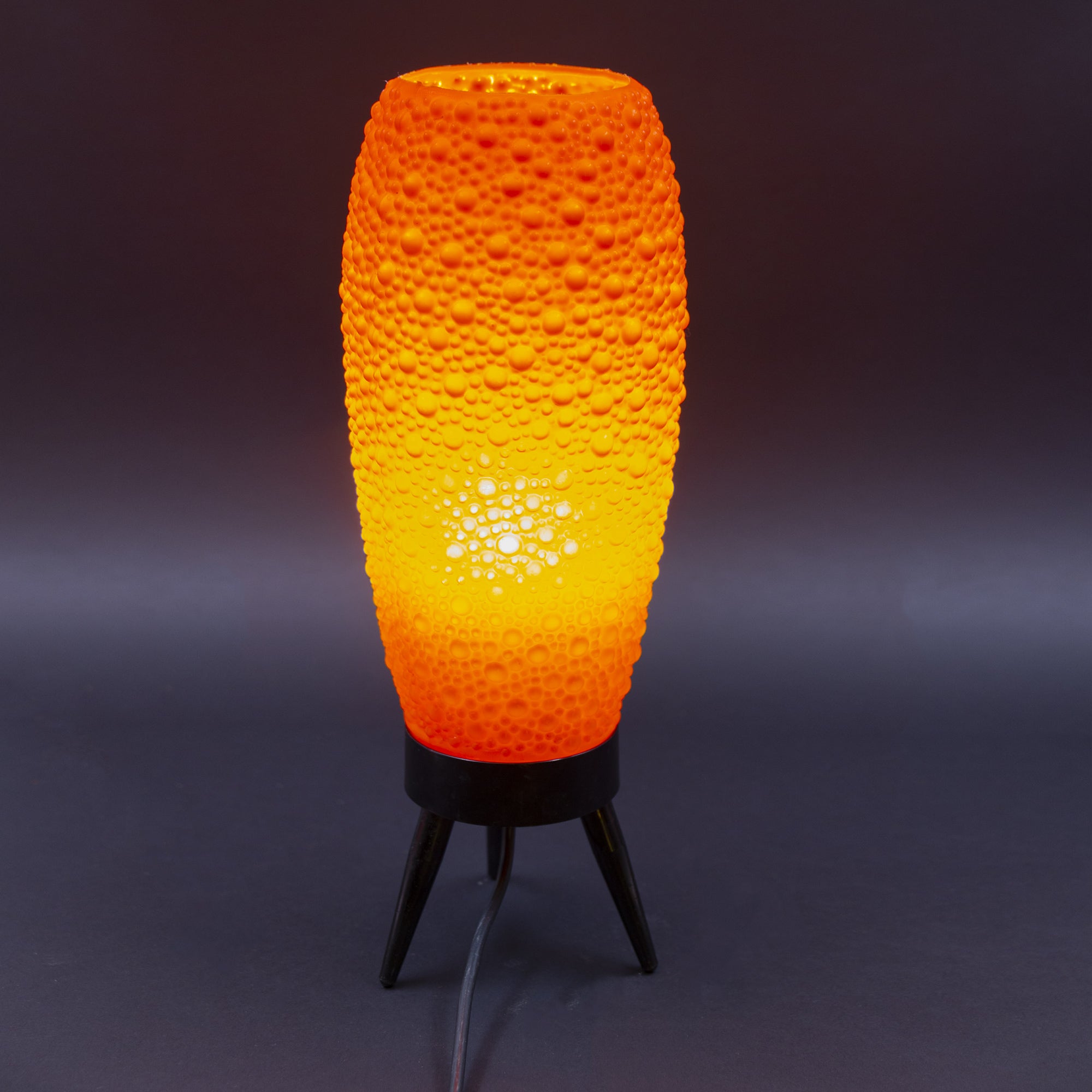 Orange 'Moon' Table Lamp