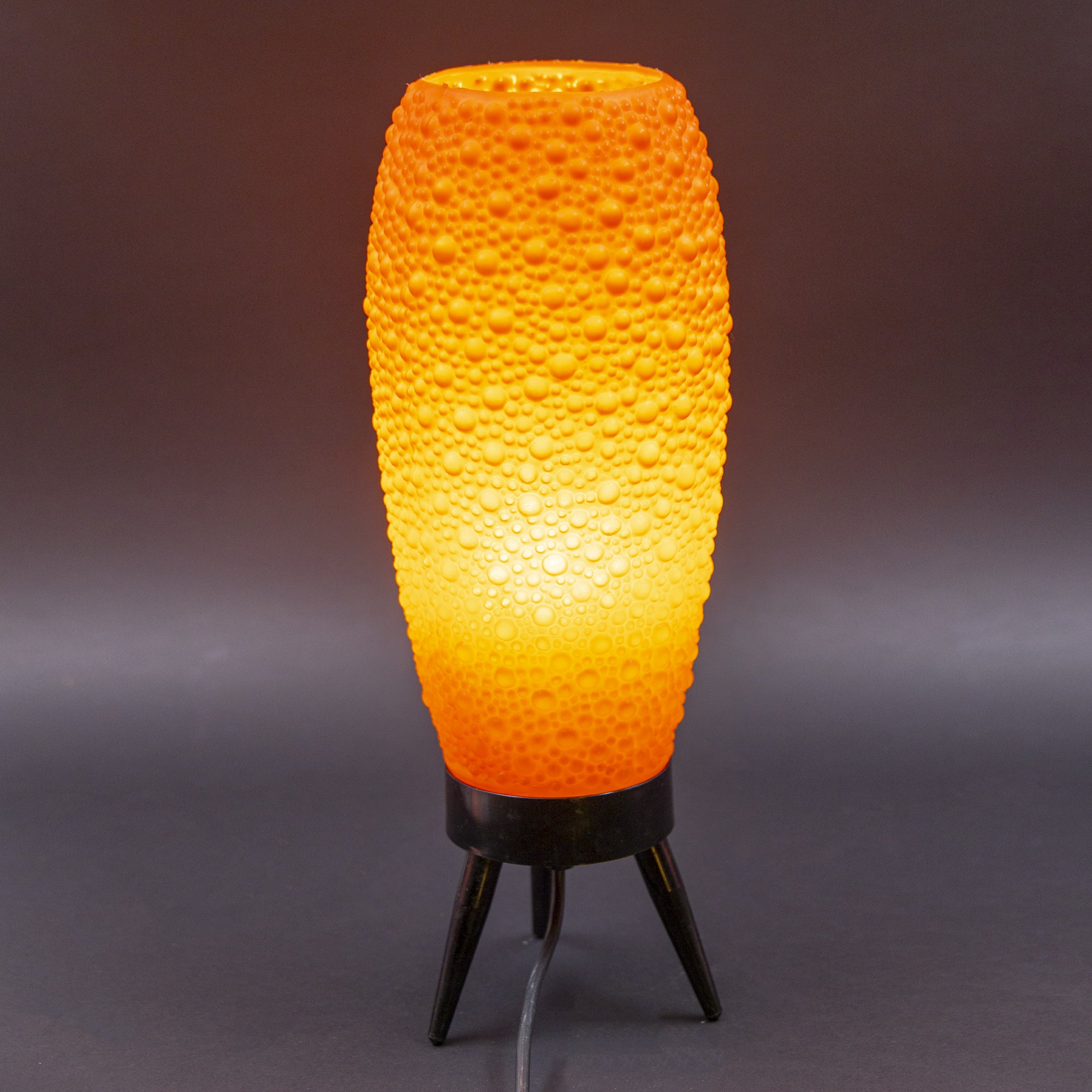 Orange 'Moon' Table Lamp