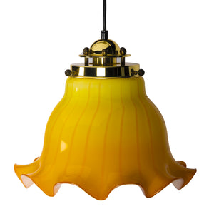 Two-Tone-Yellow Peil & Putzler Pendant Lamp