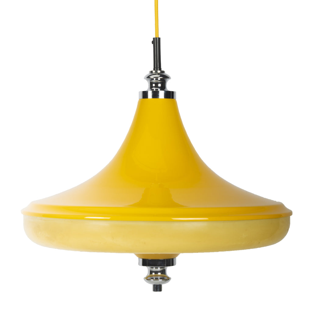 Yellow Space Age 05652/01 Pendant Lamp for Massive